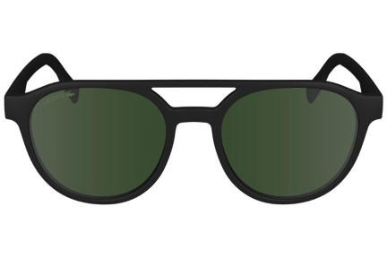 Okulary przeciwsłoneczne Lacoste L6008S 002 Pilotki (Aviator) Czarne