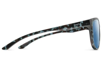 Okulary przeciwsłoneczne Smith LAKESHASTA JBW/QG Polarized Okrągłe Havana