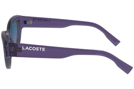 Okulary przeciwsłoneczne Lacoste L6013S 513 Kocie oczy Fioletowe