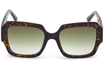 Okulary przeciwsłoneczne Guess GU7681 52P Oversize Havana