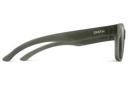 Okulary przeciwsłoneczne Smith LOWDOWNSLIM 2 B59/L7 Polarized Kwadratowe Zielone