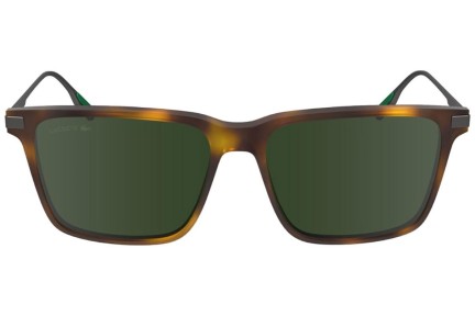 Okulary przeciwsłoneczne Lacoste L6017S 214 Kwadratowe Havana