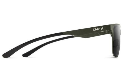 Okulary przeciwsłoneczne Smith LOWDOWNMETAL SIF/6N Kwadratowe Zielone