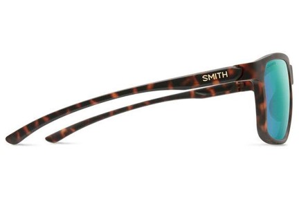 Okulary przeciwsłoneczne Smith PINPOINT N9P/QG Polarized Kwadratowe Havana