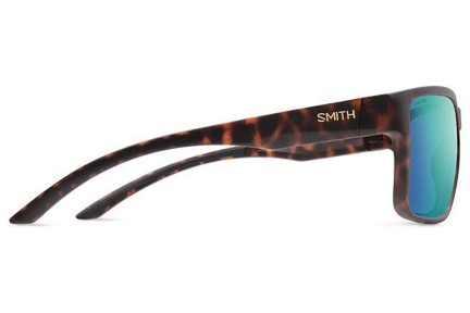 Okulary przeciwsłoneczne Smith EMERGE N9P/QG Polarized Prostokątne Havana