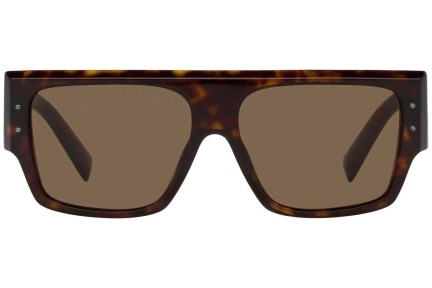 Okulary przeciwsłoneczne Dolce & Gabbana DG4459 502/73 Kwadratowe Havana