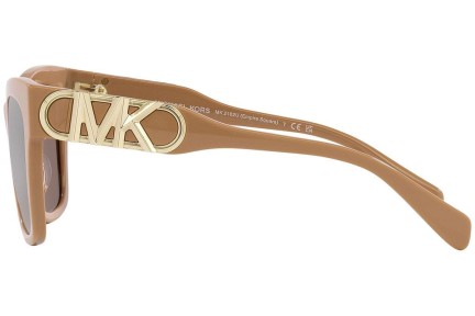 Okulary przeciwsłoneczne Michael Kors Empire Square MK2182U 355583 Polarized Kocie oczy Brązowe