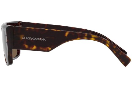 Okulary przeciwsłoneczne Dolce & Gabbana DG4459 502/73 Kwadratowe Havana