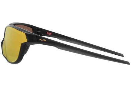 Okulary przeciwsłoneczne Oakley Kaast OO9227 922702 Nieregularny Czarne