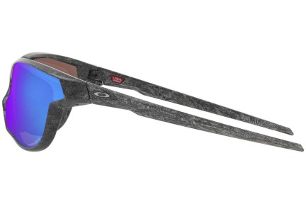 Okulary przeciwsłoneczne Oakley Kaast OO9227 922705 Nieregularny Szare