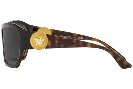 Okulary przeciwsłoneczne Versace VE4443 108/87 Nieregularny Havana