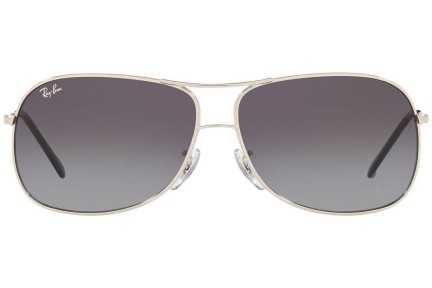 Okulary przeciwsłoneczne Ray-Ban RB3267 003/8G Pilotki (Aviator) Srebrne