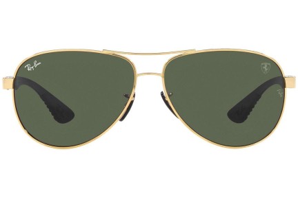 Okulary przeciwsłoneczne Ray-Ban RB8331M F00871 Pilotki (Aviator) Złote