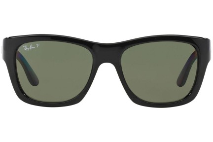 Okulary przeciwsłoneczne Ray-Ban RB4194 601/9A Polarized Kwadratowe Czarne