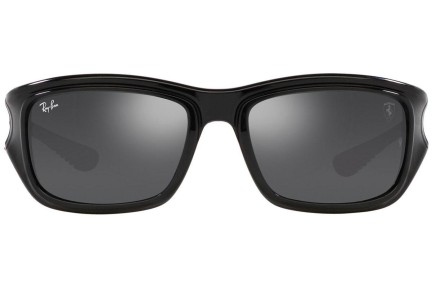 Okulary przeciwsłoneczne Ray-Ban RB4405M F6016G Kwadratowe Czarne