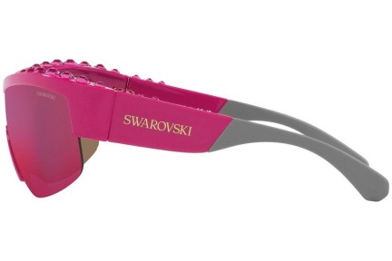 Okulary przeciwsłoneczne Swarovski SK6014 10376Q Nieregularny Różowe