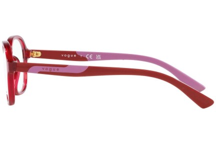 Okulary korekcyjne Vogue Eyewear VY2018 3066 Owalne Czerwone