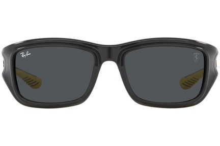 Okulary przeciwsłoneczne Ray-Ban RB4405M F62487 Kwadratowe Szare