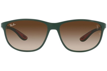 Okulary przeciwsłoneczne Ray-Ban RB4394M F67713 Nieregularny Zielone