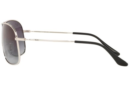 Okulary przeciwsłoneczne Ray-Ban RB3267 003/8G Pilotki (Aviator) Srebrne