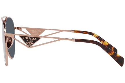 Okulary przeciwsłoneczne Prada PR73ZS SVF09T Pilotki (Aviator) Brązowe