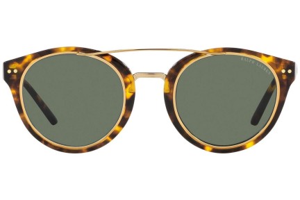 Okulary przeciwsłoneczne Ralph Lauren RL8210 51345U Okrągłe Havana