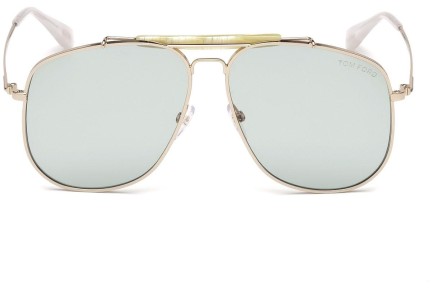 Okulary przeciwsłoneczne Tom Ford Connor FT0557 28V Pilotki (Aviator) Złote