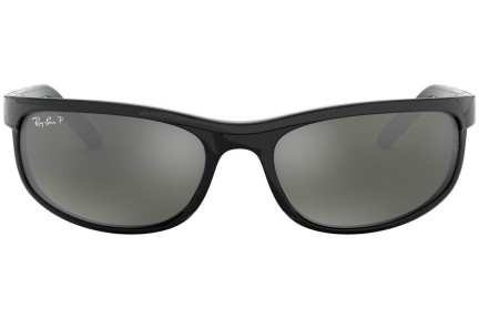 Okulary przeciwsłoneczne Ray-Ban Predator 2 RB2027 601/W1 Polarized Prostokątne Czarne