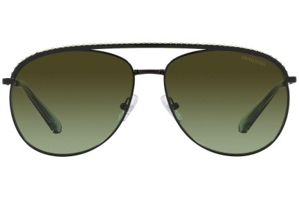 Okulary przeciwsłoneczne Swarovski SK7005 4010E8 Pilotki (Aviator) Czarne