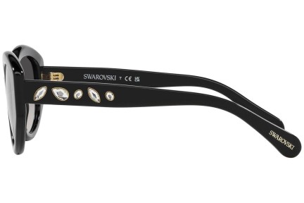 Okulary przeciwsłoneczne Swarovski SK6005 10018G Nieregularny Czarne