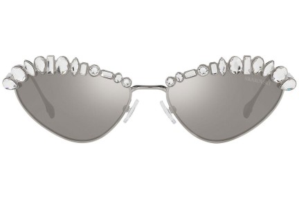 Okulary przeciwsłoneczne Swarovski SK7009 40016G Nieregularny Srebrne