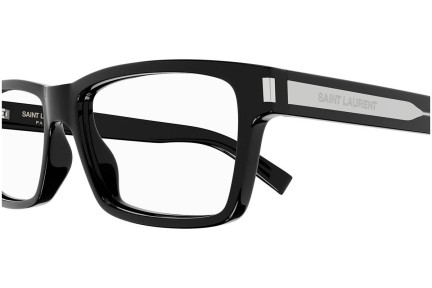 Okulary korekcyjne Saint Laurent SL622 007 Prostokątne Czarne