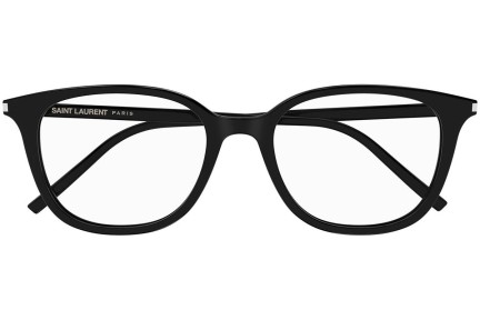 Okulary korekcyjne Saint Laurent SL644/F 001 Kwadratowe Czarne