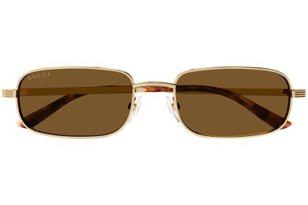 Okulary przeciwsłoneczne Gucci GG1457S 002 Tiny Złote