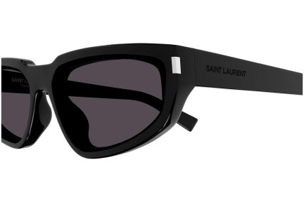 Okulary przeciwsłoneczne Saint Laurent SL634NoVA 001 Nieregularny Czarne