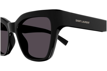 Okulary przeciwsłoneczne Saint Laurent SL641 001 Kocie oczy Czarne