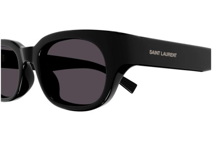 Okulary przeciwsłoneczne Saint Laurent SL642 001 Prostokątne Czarne