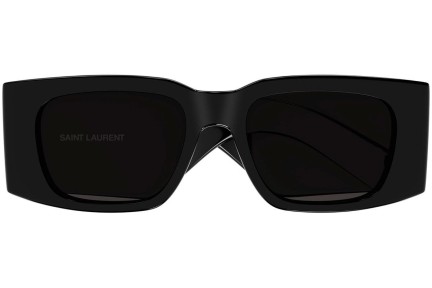 Okulary przeciwsłoneczne Saint Laurent SL654 001 Kwadratowe Czarne