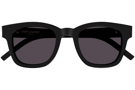 Okulary przeciwsłoneczne Saint Laurent SLM124 001 Prostokątne Czarne