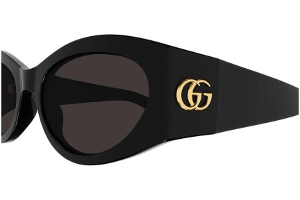 Okulary przeciwsłoneczne Gucci GG1401S 001 Kocie oczy Czarne