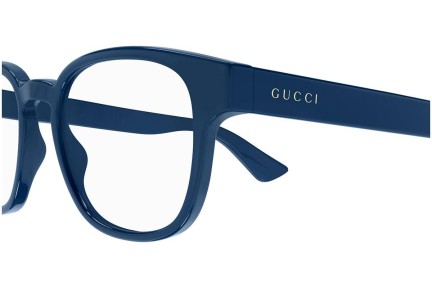 Okulary korekcyjne Gucci GG1343O 005 Okrągłe Niebieskie