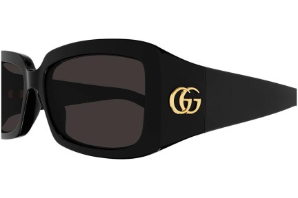 Okulary przeciwsłoneczne Gucci GG1403S 001 Prostokątne Czarne