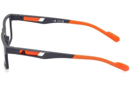 Okulary korekcyjne Adidas Sport SP5057 020 Prostokątne Szare