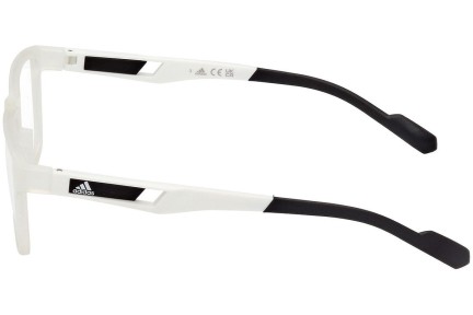 Okulary korekcyjne Adidas Sport SP5058 026 Prostokątne Białe