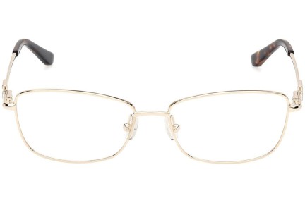 Okulary korekcyjne Guess GU2975 032 Prostokątne Złote