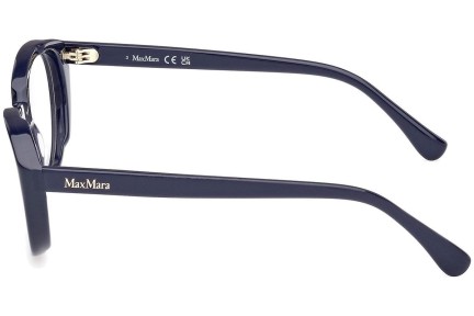 Okulary korekcyjne Max Mara MM5113 090 Owalne Niebieskie