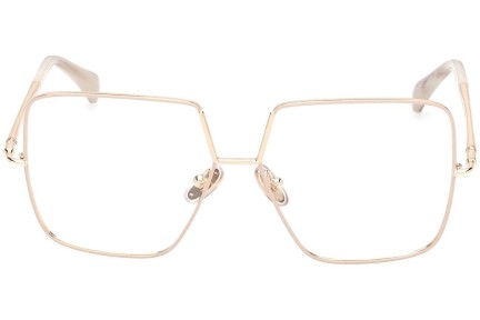 Okulary korekcyjne Max Mara MM5120 025 Oversize Złote