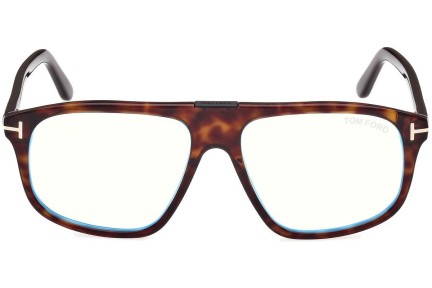 Okulary korekcyjne Tom Ford FT5901-B 052 Kwadratowe Havana