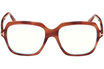 Okulary korekcyjne Tom Ford FT5908-B 054 Kwadratowe Havana