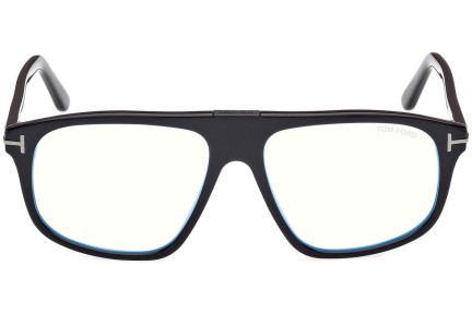 Okulary korekcyjne Tom Ford FT5901-B-N 001 Kwadratowe Czarne